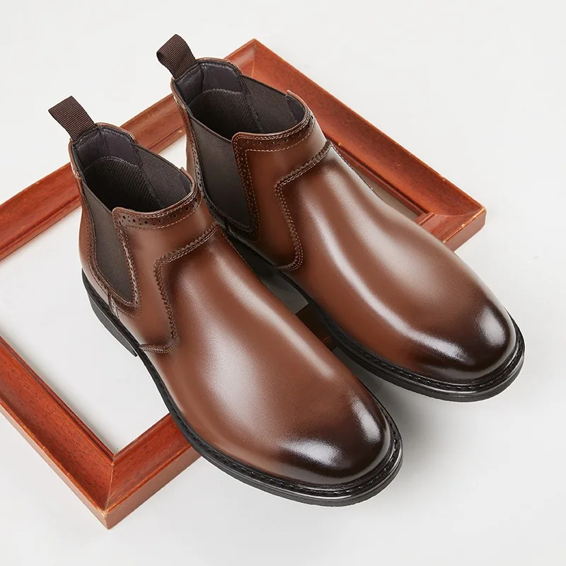 Vintage Mens Leather Oxford Bo - Men Shoes Oxford 评论和价格
