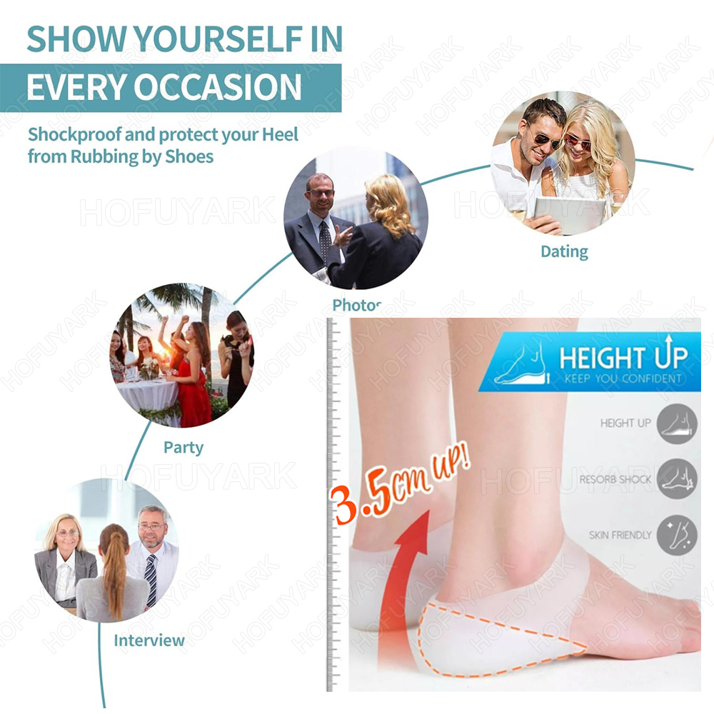 Invisible Height Increase Inso - Men'S Shoes Plantar Fasciitis 评论和价格