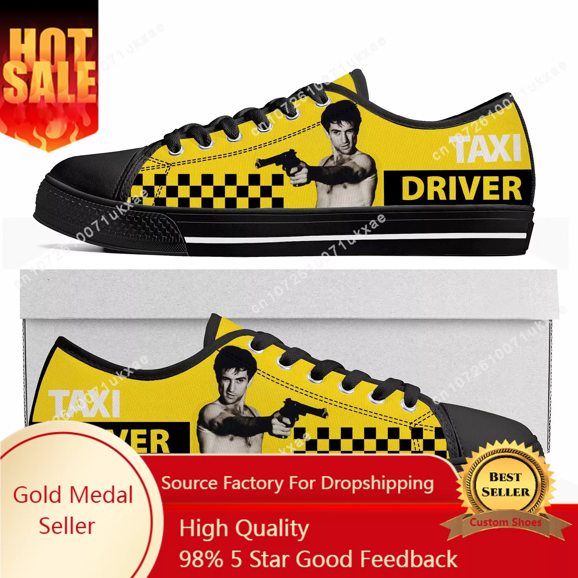 Taxi Driver Movie Low Top Snea - Men'S Shoes Drivers 评论和价格