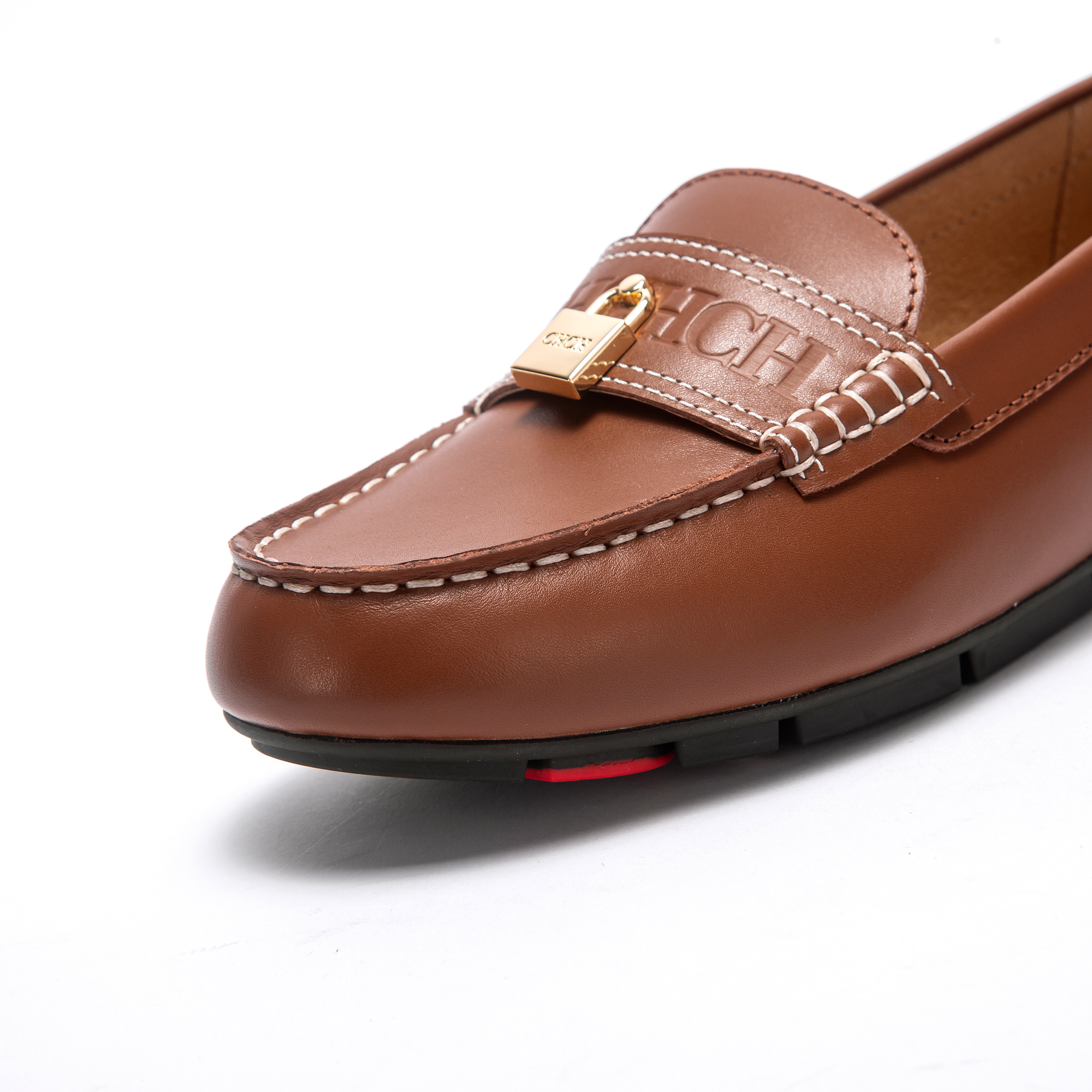CHCH Women's Brown Flat Shoes  - Men Shoes Gucci 评论和价格