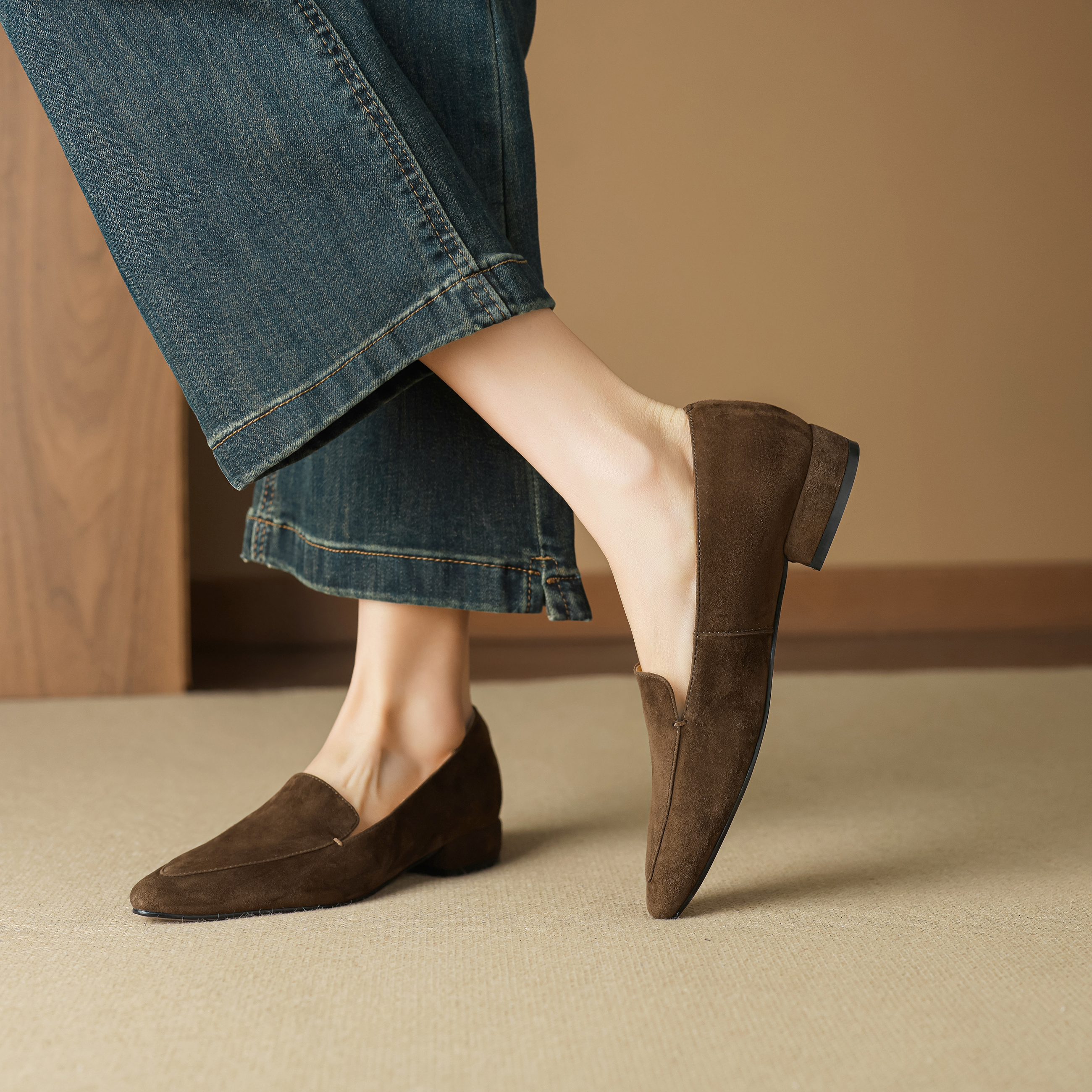 Genuine Leather Sheepskin 2.5c - Men'S Shoes Dressy Casual 评论和价格
