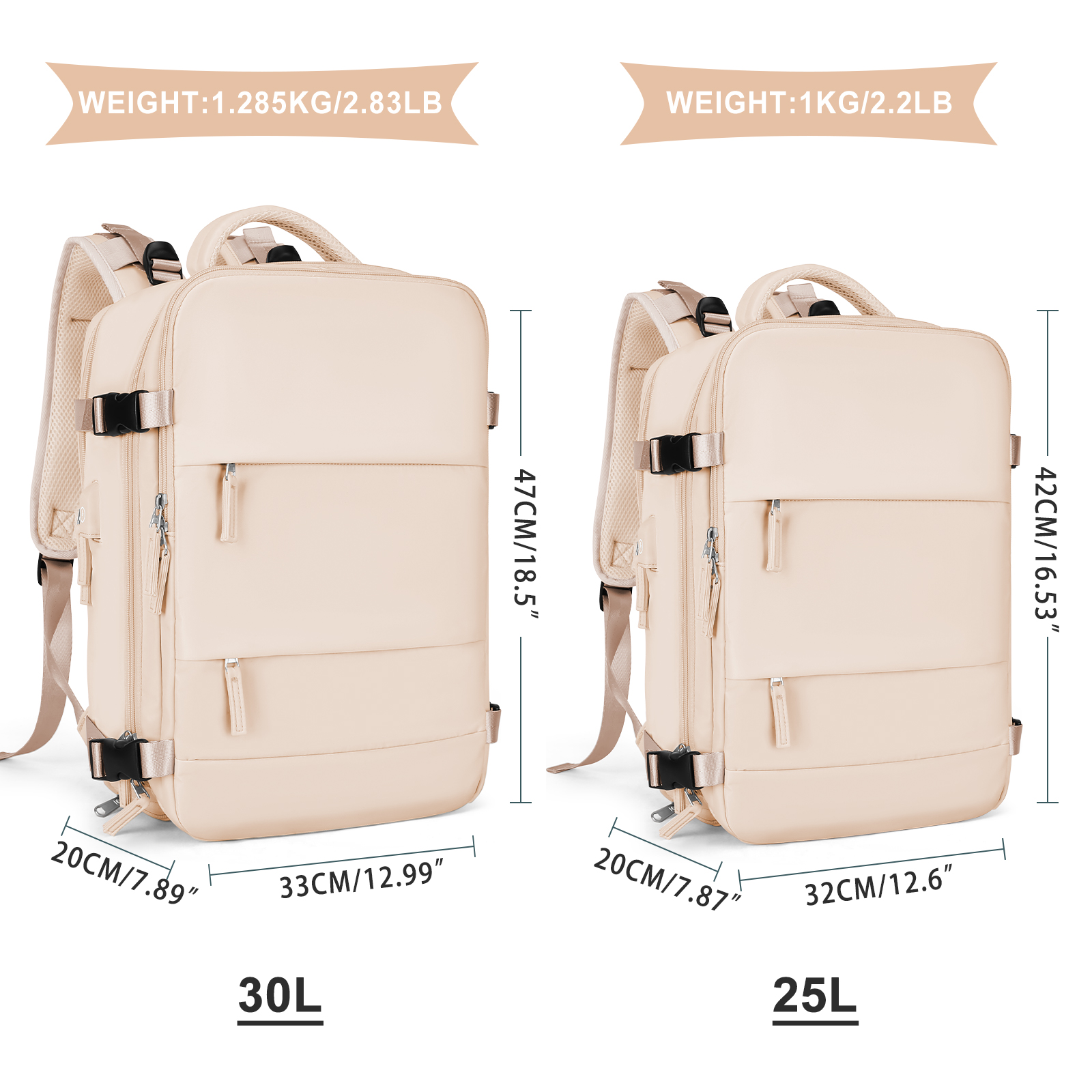 Large Travel Backpack for Men  - Men'S Shoes Zipper 评论和价格