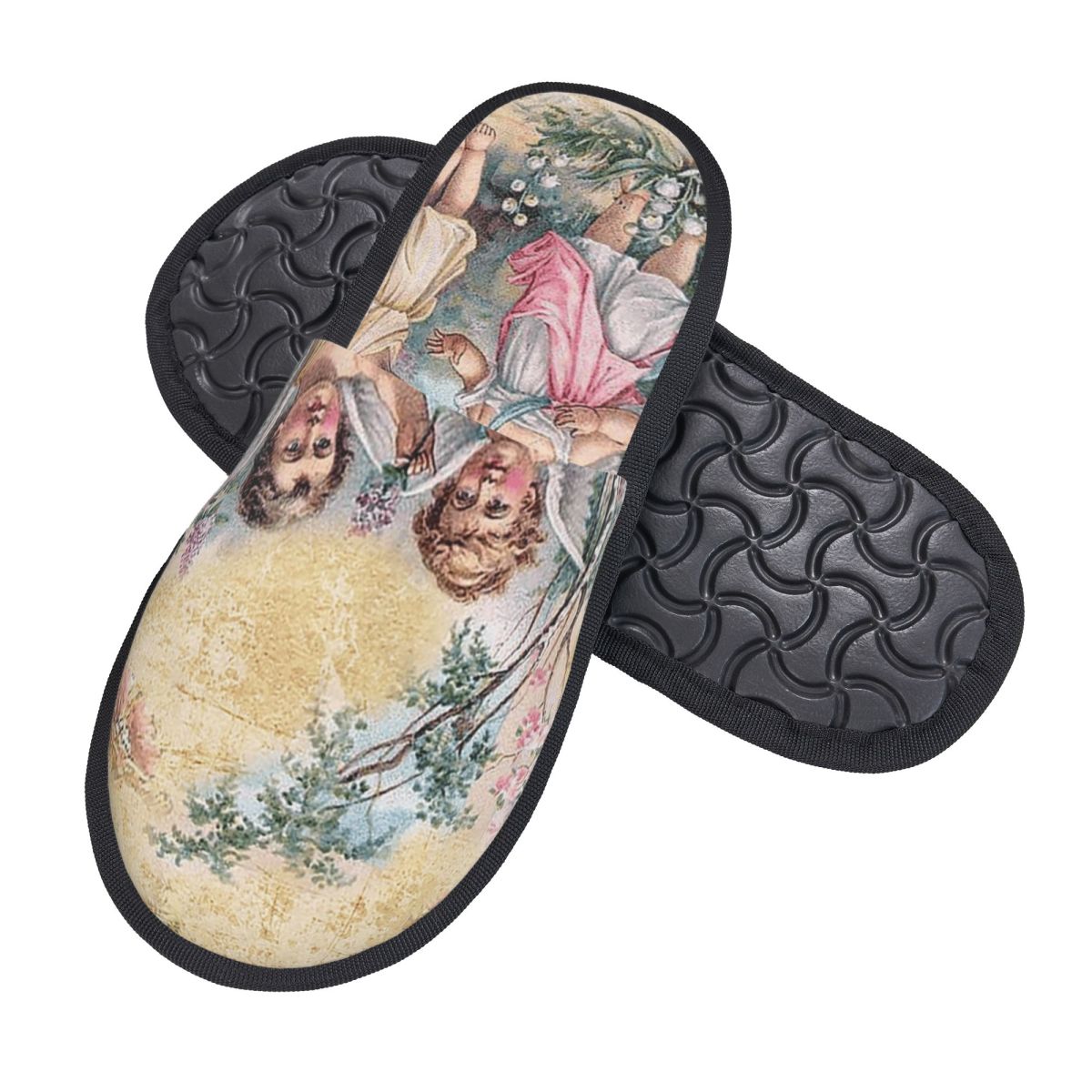 Custom Victorian Angel Soft Me - Men'S Shoes With Memory Foam 评论和价格