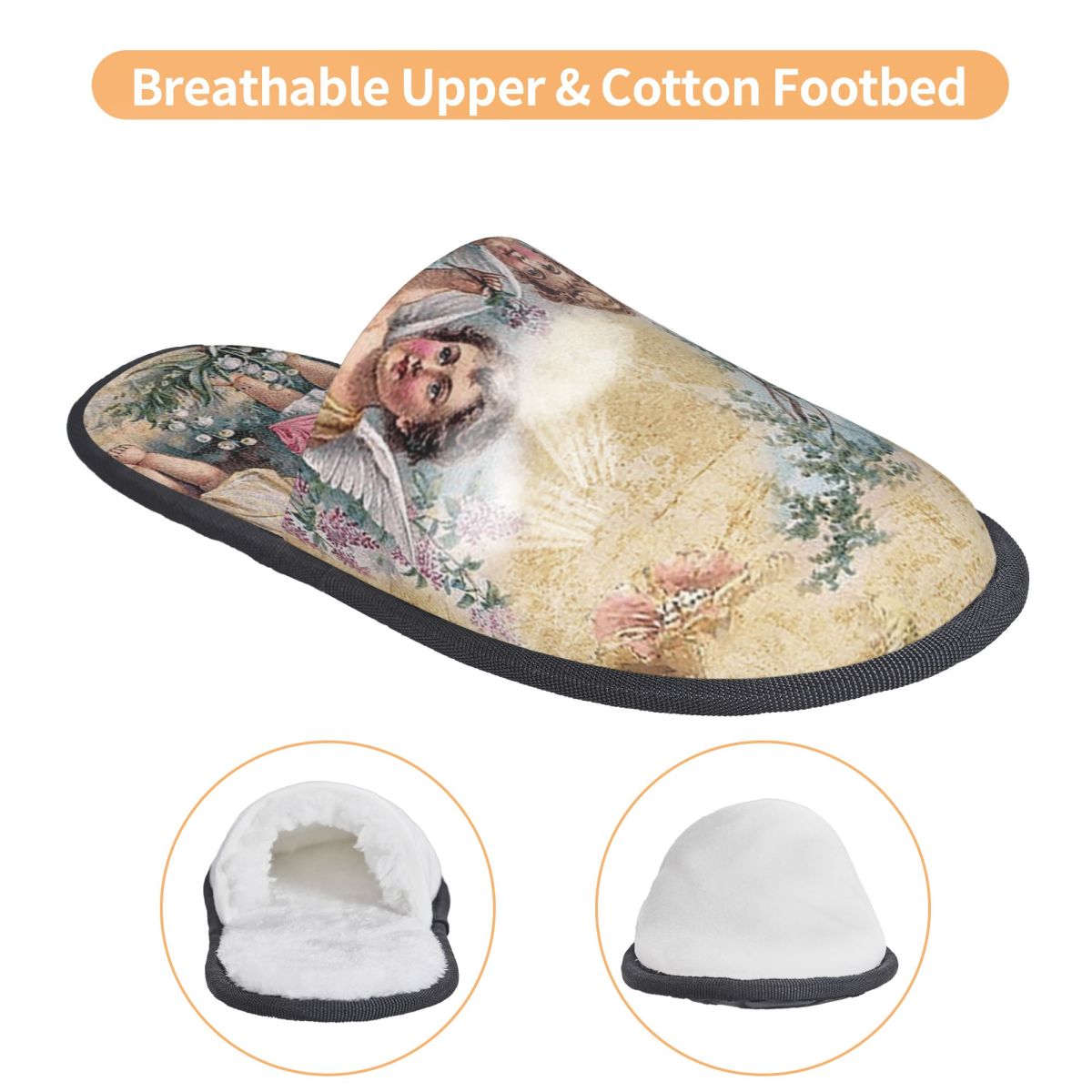 Custom Victorian Angel Soft Me - Men'S Shoes With Memory Foam 评论和价格