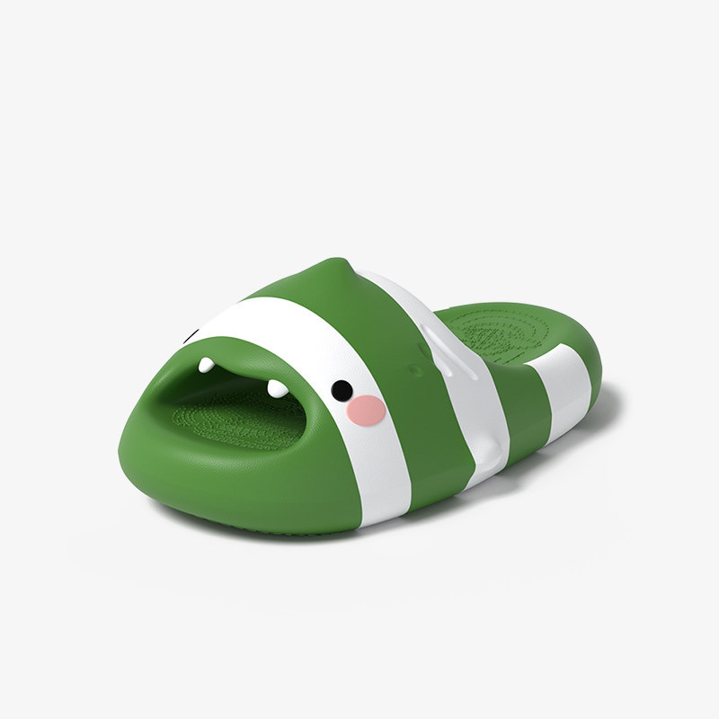 Cute Fish Cartoon Slides Women - Men'S Shoes To Women'S Size 评论和价格