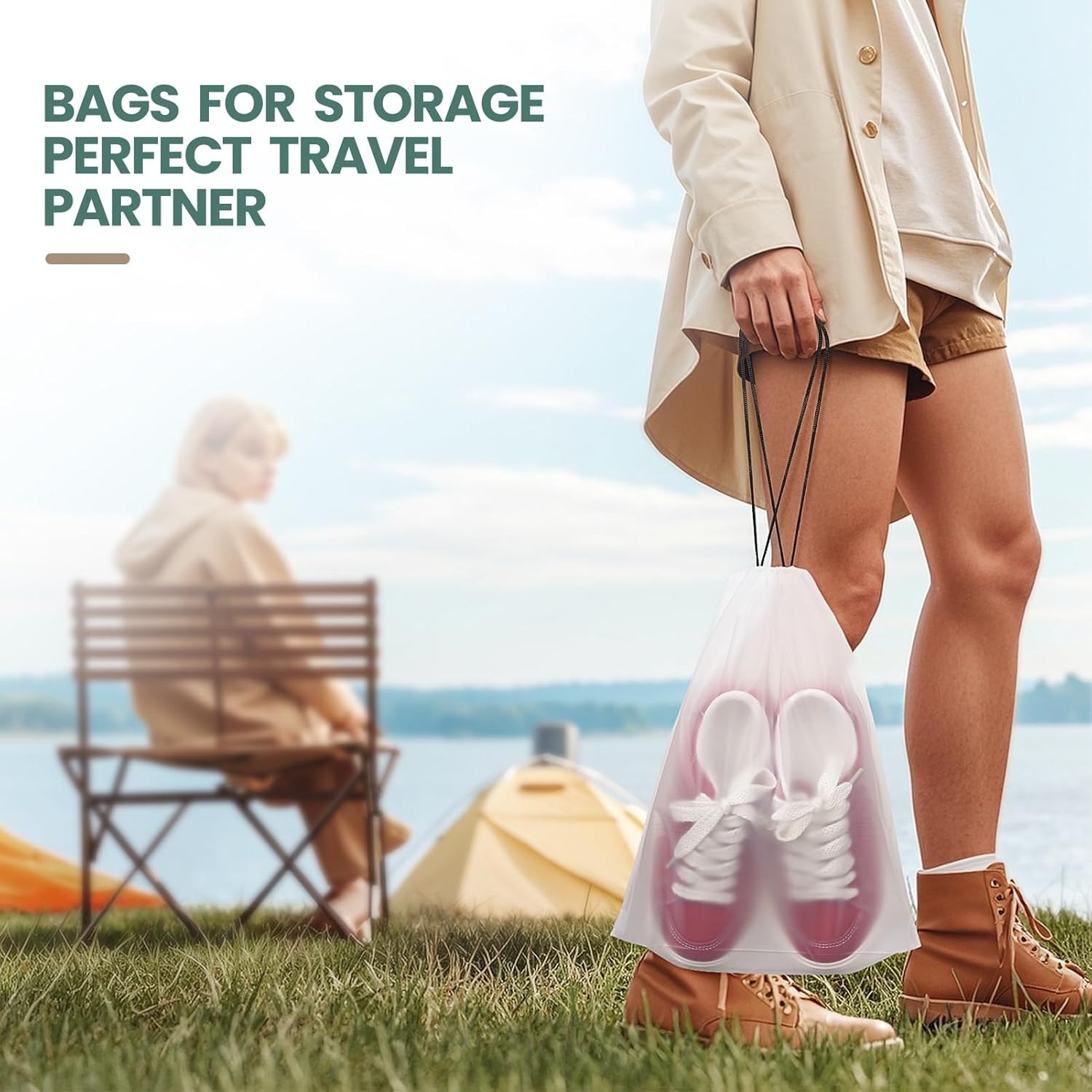 23 Pack Shoe Bags for Travel,  - Men Shoes Essentials 评论和价格
