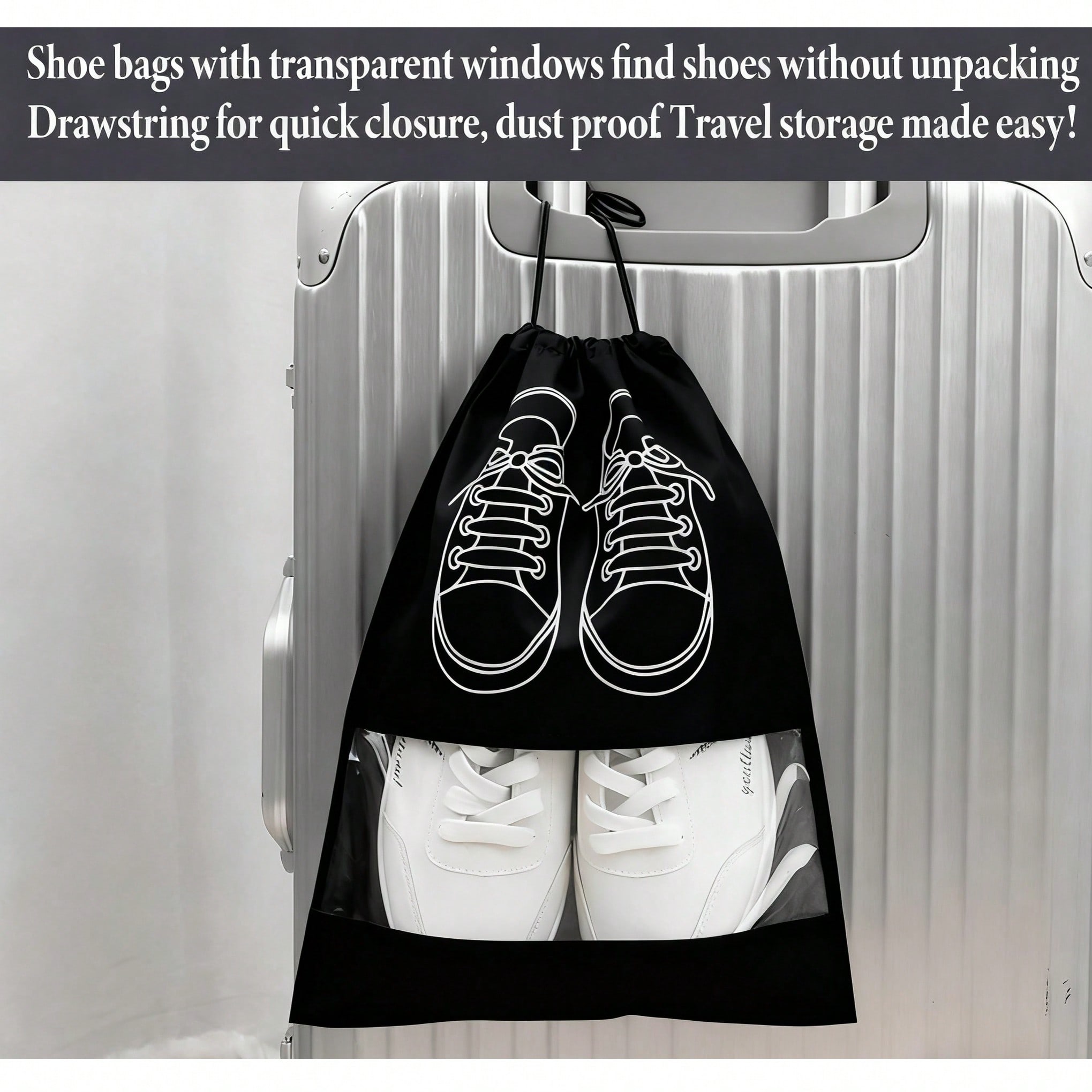 Black Travel Essential 5/10pcs - Men Shoes Essentials 评论和价格