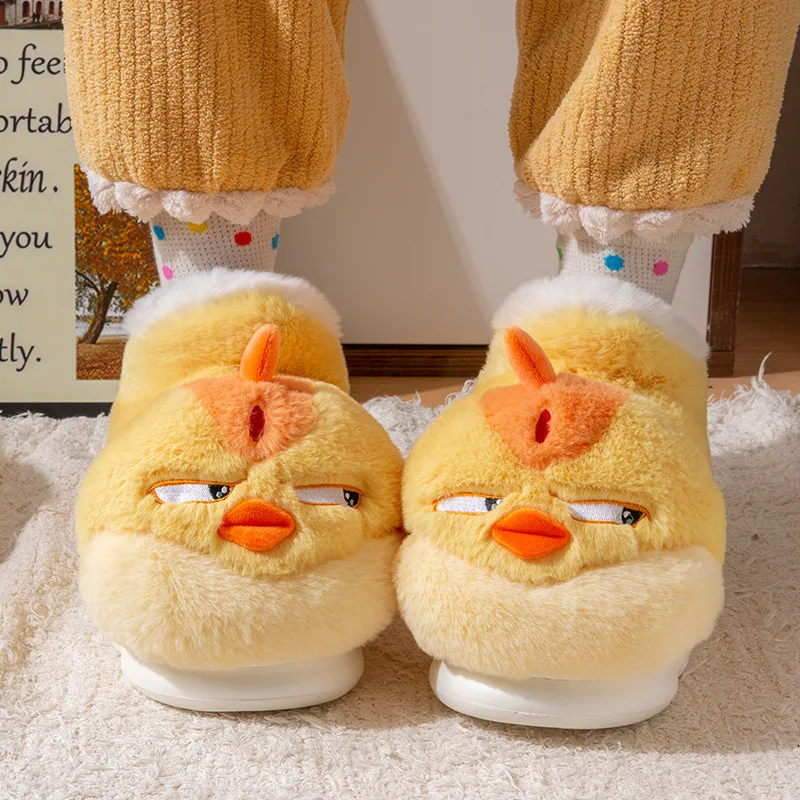 New Cute Cartoon Indoor Slippe - Men Shoes For Winter 评论和价格