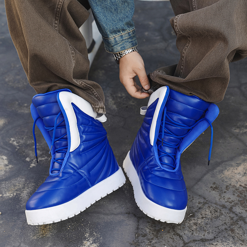 men boots 2025 New Winter Slip - Men Shoes Type 评论和价格
