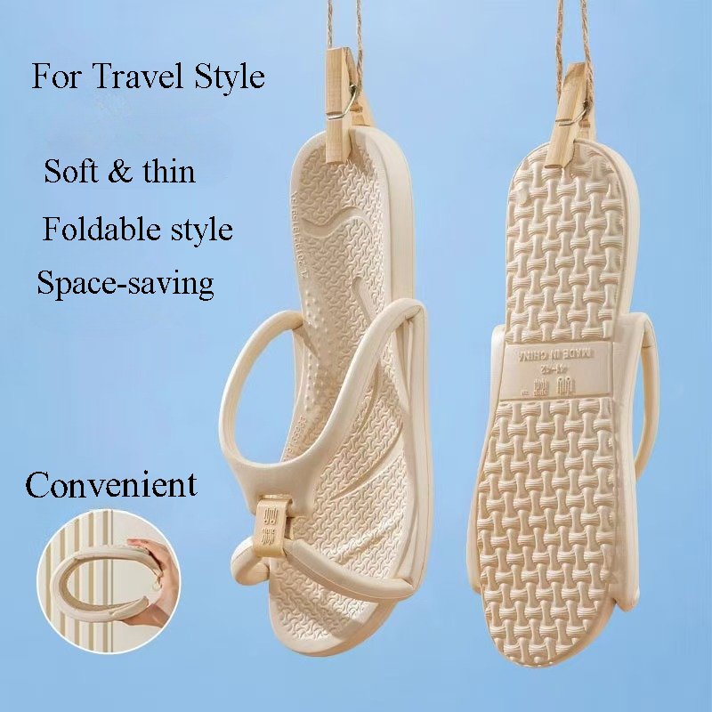 Foldable Travel Slippers Unise - Men Shoes Size 评论和价格