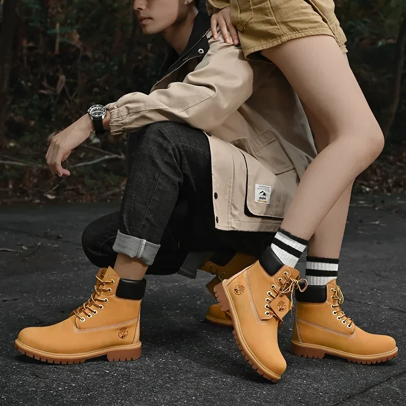 Boots Men High Top Boots High  - Men Shoes Type 评论和价格