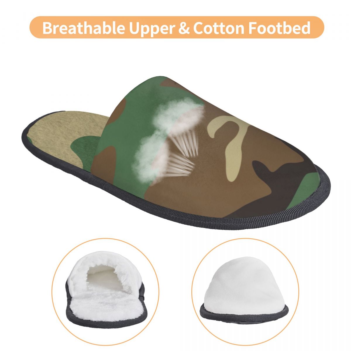 Custom Print  U.S Woodland Cam - Men'S Shoes With Memory Foam 评论和价格
