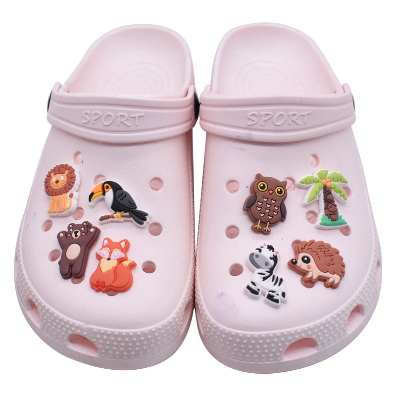1pcs Pins Shoes Charms for Cro - Men Shoes Jeans 评论和价格