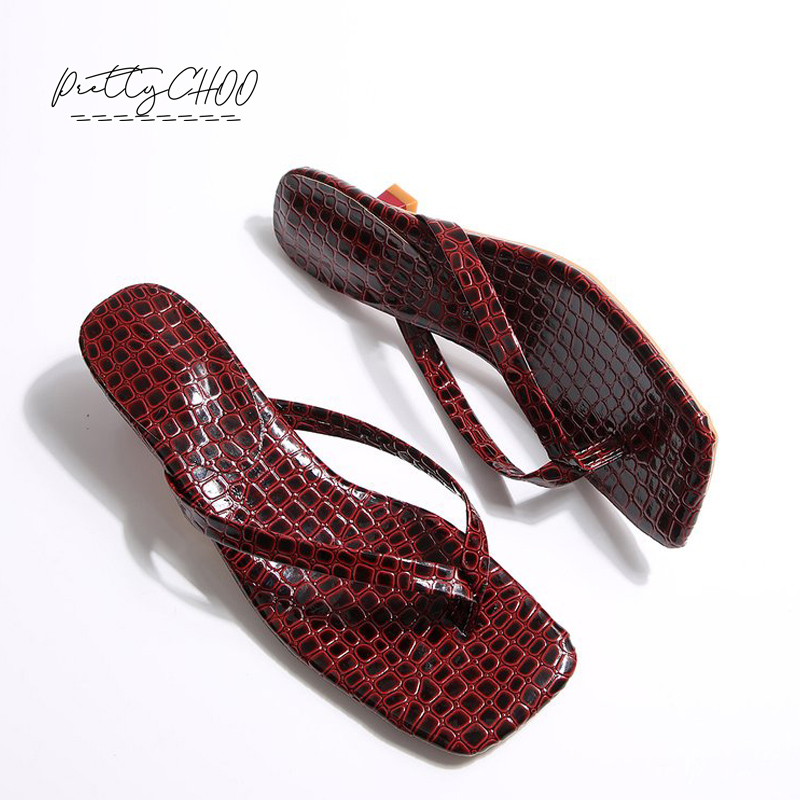 Crocodile Print Kitten Heel Fl - Men'S Shoes To Women'S Size 评论和价格